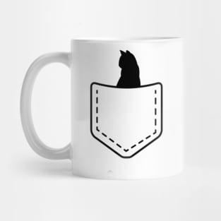 Cat with unique design Mug